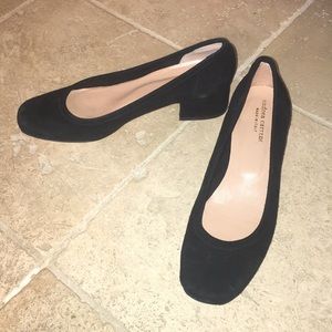 Andrea Carrano Suede Heels